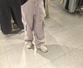 森馬（Semir）[商場同款]休閑褲女闊腿褲潮2025春季松緊腰工裝褲101125127016A 曬單實拍圖