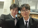 阿悠胖西服套裝男商務(wù)正裝新伴郎結(jié)婚西裝職業(yè)通勤兩件套禮服 黑色 XL 曬單實拍圖