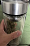 富光雙層玻璃杯大容量帶茶隔水杯高硼硅泡茶杯子商務(wù)男士辦公杯 曬單實(shí)拍圖