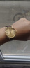 西普尼金表（HIPINE）手表女金表新款復(fù)古羅馬腕表大表盤石英機芯黃金手表女士生日禮物 【男款】金重1.9g+ 曬單實拍圖