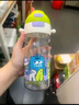 babycare雙飲口兒童吸管杯運動水杯男女生學生杯子直飲幼兒園水壺兒童水杯 運動水杯】Tritan 600ml 拉文迪青 曬單實拍圖