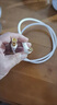 碉凰有線電視接頭Choseal/秋葉原QS325 電視信號 有線電視線閉路TV線 機(jī)頂盒連接線 一頭直插   一頭螺紋母 1米 曬單實(shí)拍圖