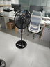 美的（Midea）電風(fēng)扇家用輕音搖頭立式20吋大頭扇交流定頻落地扇辦公室循環(huán)扇工業(yè)12米距遙控定時電扇FS45-23DR 曬單實(shí)拍圖