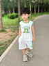 齊齊熊（ciciibear）[速干涼感]寶寶套裝夏季兒童籃球速干運動(dòng)背心2025新款童裝 空氣白 - 安全A類(lèi) 買(mǎi)2套送襪子 100 曬單實(shí)拍圖