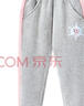 迪士尼女童褲子秋季愛(ài)莎公主兒童運動(dòng)褲女孩衛褲長(cháng)褲JXAF5060D-1 灰 150 曬單實(shí)拍圖