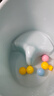 婧麒（JOYNCLEON）嬰兒洗澡盆寶寶浴盆兒童洗澡桶家用坐躺大號小孩泡澡游泳桶男 海洋藍(lán)-0-5歲【無排水口】 曬單實拍圖