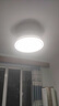歐普2025款變頻靜音風扇燈led隱形吊扇一體52寸客廳燈家用餐廳吊扇燈 雙環(huán)白 42寸小愛語音變頻三色 曬單實拍圖