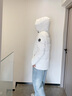 波司登反季羽絨服女90絨面包服寬松短款保暖加厚外套B250245112XS 曬單實(shí)拍圖