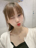 HR赫蓮娜愛心項鏈女小蠻腰心心相映吊墜鎖骨鏈送女友生日情人節(jié)禮物 雙心小蠻腰項鏈【高端禮盒】 曬單實拍圖