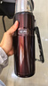 膳魔師（THERMOS） 保溫瓶大容量不銹鋼真空戶(hù)外旅行商務(wù)便攜車(chē)載水瓶SK-2010/2020 咖啡色 1.2L 曬單實(shí)拍圖