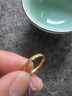 周六福碎碎冰足金999黃金戒指女七夕禮物 計價A0113247 13號 約1.96g  曬單實拍圖