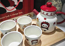 摩登主婦mototo熊貓茶壺套裝2025新款杯子女喬遷結(jié)婚新年禮物茶具 茶壺1000ml-一壺四杯+托盤 曬單實拍圖