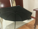 雨傘大號(hào)加固暴雨結(jié)實(shí)抗風(fēng)商務(wù)傘學(xué)生男士女士太陽(yáng)傘防曬遮陽(yáng)傘 手動(dòng)8骨黑膠約100cm【黑色】 曬單實(shí)拍圖