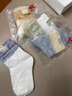 尼多熊嬰兒襪子夏季薄款棉質(zhì)女寶襪子兒童無(wú)骨舒適男寶寶網(wǎng)眼襪子 曬單實(shí)拍圖