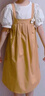 拙拙豬（Zhuozhuozhu）女童連衣裙夏裝時髦背帶裙2025新款洋氣女孩兒童夏季套裝裙子大童 卡其色 150碼適合身高135-145厘米 曬單實拍圖
