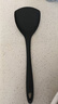 卡博美德國硅膠鍋鏟湯勺廚房炒菜鏟子漏勺耐高溫不粘鍋家用食品級 鍋鏟（黑色) 曬單實(shí)拍圖