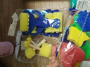 美邦祈富 兒童海綿印章拓印棒工具幼兒園涂鴉顏料畫刷美術繪畫套裝23件套裝 曬單實拍圖