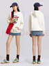 森馬（Semir）[商場(chǎng)同款]迪士尼米奇家族合作系列女中長(zhǎng)款2025春裝101125116008 曬單實(shí)拍圖