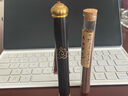 玄同紫光檀佛蓮黑檀木短支便攜式香筒隨身線(xiàn)香管臥香筒香道熏香 附老山檀5g線(xiàn)香 曬單實(shí)拍圖