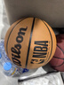 Wilson威爾勝NBA絕塵系列ENCORE PLUS防塵皮革室外神器成人比賽7號(hào)籃球 曬單實(shí)拍圖