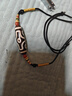 南有栗天珠配繩高端橫穿掛繩項鏈繩文玩線(xiàn)繩編織可調節吊墜掛繩掛脖繩子 天珠橫穿掛繩【金線(xiàn)黑繩】 曬單實(shí)拍圖