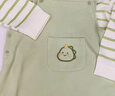 優(yōu)奇寶寶春秋裝新款嬰兒背帶褲連體衣春秋衣服外出褲子春秋季哈衣 曬單實(shí)拍圖