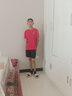 品牌特惠運(yùn)動(dòng)套裝男夏季新款休閑短袖短褲兩件套速干跑步運(yùn)動(dòng)服男 白色+紅色【兩套裝】 XL (110-135斤) 曬單實(shí)拍圖