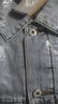 Levi's李維斯情侶同款美式寬松時(shí)尚休閑街頭情侶牛仔棉服夾克外套 牛仔藍 L 曬單實(shí)拍圖