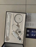 飛利浦（PHILIPS）【肖戰(zhàn)推薦】電動(dòng)牙刷鉆石3系 生日七夕情人節(jié)禮物 情侶款送男生/女友 微泡水流 HX5181/01皓月白 曬單實(shí)拍圖