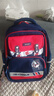 Edison愛(ài)迪生小學(xué)生書(shū)包護脊減負大容量防潑水迷彩兒童背包 24016-2藍紅 曬單實(shí)拍圖