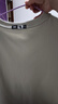 森馬（Semir）短袖T恤男海灘度假衣服撞色手繪印花2025夏上衣寬松109325100121 曬單實(shí)拍圖