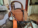 稻草人包包女包新款春夏手提包復古百搭通勤斜挎包2026新年禮物送女友 B款-焦糖棕 曬單實(shí)拍圖