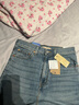 Levi's李維斯冰酷系列25年春夏新款女士LOOSE高腰直筒牛仔長褲 淺藍(lán)色 27 (31) 曬單實(shí)拍圖