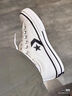 匡威（Converse）Star Player76復(fù)古76低幫男女運動休閑帆布鞋板鞋 A01608C米白色 39 曬單實拍圖