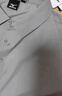美津濃POLO衫男透氣輕薄t恤男夏季翻領(lǐng)男士短袖 淺灰色  4XL  曬單實(shí)拍圖