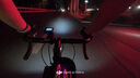 洛克兄弟吊裝自行車燈前燈強(qiáng)光手電筒公路山地車夜騎typec充電燈 RHL400(無延伸支架) 曬單實(shí)拍圖