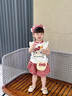 G.DUCKKIDS小黃鴨童裝女童夏季套裝2025新款兒童衣服女孩夏裝短袖短裙兩件套 黃色 130 尺碼7~8歲【120-130cm】cm 曬單實(shí)拍圖