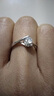 MZMZ鉑金戒指女PT950白金結(jié)婚求訂婚定情鉆戒情人節(jié)生日禮物送老婆 當(dāng)/次日達(dá)-輕奢天使之吻活口鉆戒 曬單實(shí)拍圖