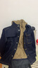 森馬（Semir）森馬棉服男冬季防潑水薄款一衣三穿兩件套oversize 原色牛仔98101 L 曬單實拍圖