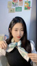 ZEYAUP真絲絲巾女桑蠶絲2025新款小方巾送媽媽長輩生日禮物母親節(jié)禮盒裝 荷花綠色【品牌高檔實用輕奢款】 53*53cm 曬單實拍圖