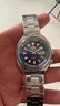 正品庫存日本雙獅手表全自動(dòng)機械表運動(dòng)手表夜光防水海霸男士手表 藍色 曬單實(shí)拍圖
