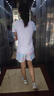 特步兒童短褲夏季女童中大童吸濕速干舒適透氣時(shí)尚百搭運(yùn)動(dòng)休閑褲子 霧紗紫 170 曬單實(shí)拍圖