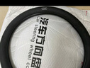 德言適用奧迪方向盤套真皮A6L/A4L/A7L/A8L/Q5L/A3A6A5Q3Q7Q8S4S5rs6Q6Q2L車把套超薄款 D型【黑色線】帶車標(biāo) 曬單實(shí)拍圖
