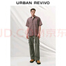 UR2025夏季新款男裝機(jī)能工裝風(fēng)口袋半松緊腰闊腿褲UML650041 深棕綠 29 曬單實(shí)拍圖