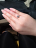 DRAGBOLL莫桑鉆戒 經(jīng)典六爪款 求婚結(jié)婚表白戒指 簡(jiǎn)約素圈款520情人節(jié)禮物 D色莫桑鉆1克拉戒指 開(kāi)口可調(diào)節(jié) 曬單實(shí)拍圖