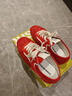 TOOMANYSHOES 【明星同款】 梨泰院復(fù)古運(yùn)動(dòng)德訓(xùn)鞋銀色軟底休閑鞋好溜鞋女鞋 紅色 39 曬單實(shí)拍圖