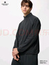 優(yōu)衣庫合作款男裝高彈力運動(dòng)茄克防紫外線(xiàn)外套夾克輕薄480411 09 黑色 L /175/100A 曬單實(shí)拍圖