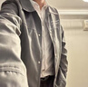 JEEP SPIRIT吉普夾克男春秋季韓版外套男士翻領(lǐng)休閑上衣服男裝 深灰色 2XL  曬單實(shí)拍圖