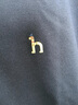 哈吉斯（HAZZYS）男女裝 夏季上衣【張晚意明星同款】PHIZ情侶款短袖POLO衫 藏青色NV-男 2XL （185/104A 52） （尺碼偏大）男 曬單實拍圖