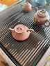 宜興原礦無添加紫砂壺 紅皮龍竹福滿滿 附檢測報告家用茶具茶壺 竹福滿滿 曬單實(shí)拍圖